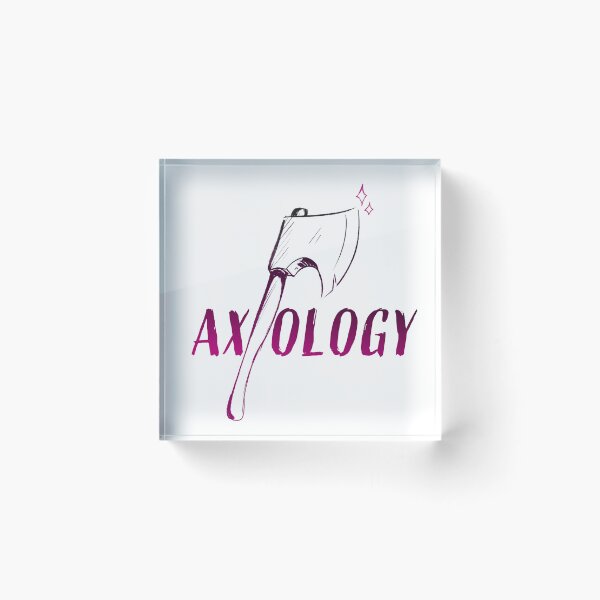 Item preview, Axiology axe - philosophy designed and sold by Confussable.