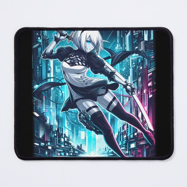 Item preview, Yorha 2B Blue Cyberpunk designed and sold by fambrostore.