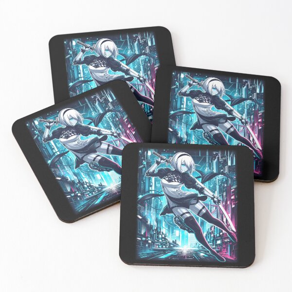 Item preview, Yorha 2B Blue Cyberpunk designed and sold by fambrostore.