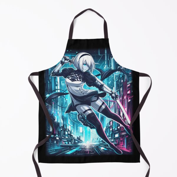 Item preview, Yorha 2B Blue Cyberpunk designed and sold by fambrostore.