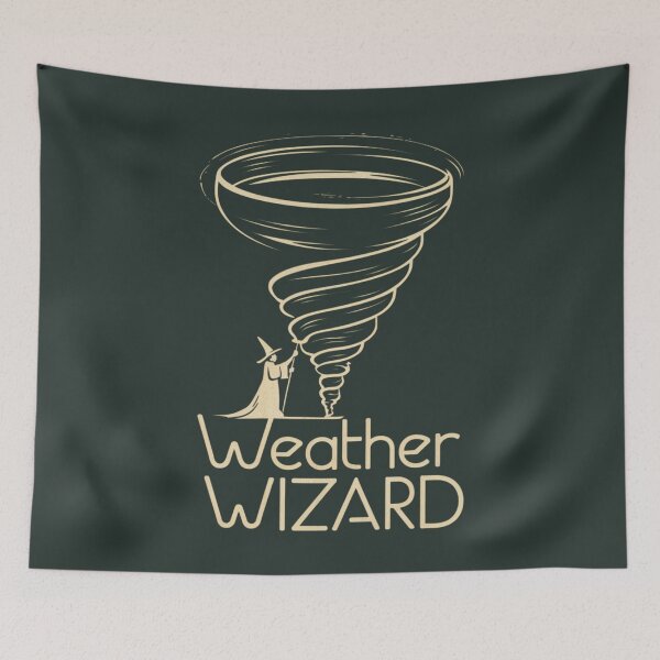 Item preview, Weather Wizard Meteorologist Design designed and sold by Anniko Art Studio.