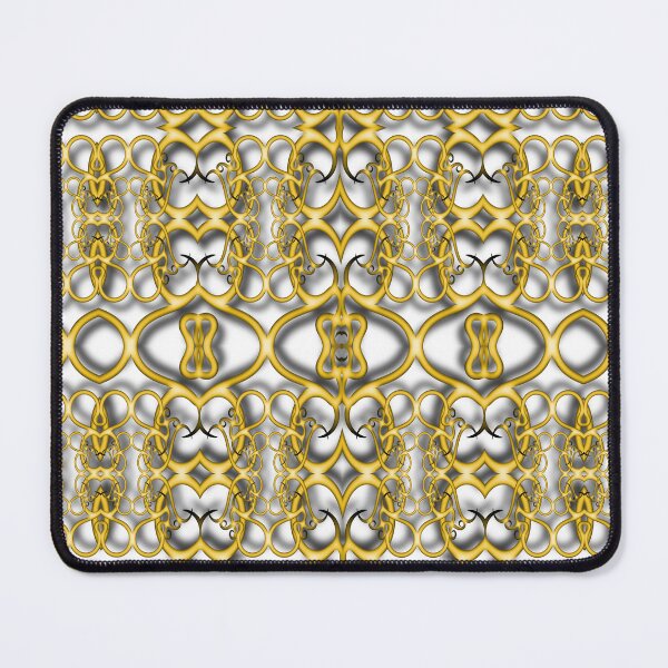 Item preview, Pattern of a gold lattice or perforated screen designed and sold by Robin3DT.