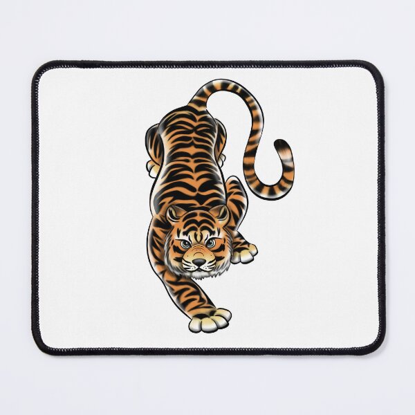 Item preview, Tattoo style tiger designed and sold by Manxcraft.