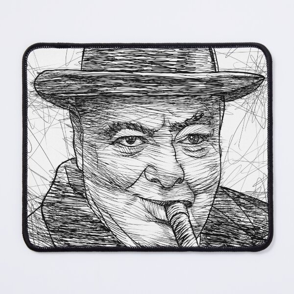 Item preview, WINSTON CHURCHILL ink portrait .2 designed and sold by lautir.