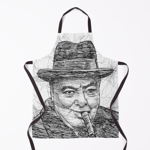 Item preview, WINSTON CHURCHILL ink portrait .2 designed and sold by lautir.