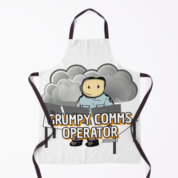 Item preview, Grumpy Comms Operator - Stormy Edition designed and sold by Flashover.