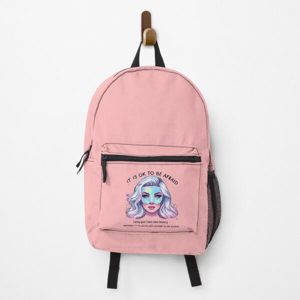 Item preview, Pastel Holographic Watercolor Sticker: Validating Fear, Normalizing Emotion designed and sold by Queueka.