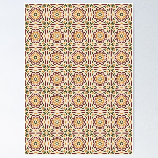 Item preview, Libanesische Fliesen - Gemmayzeh designed and sold by Lara Ghattas.