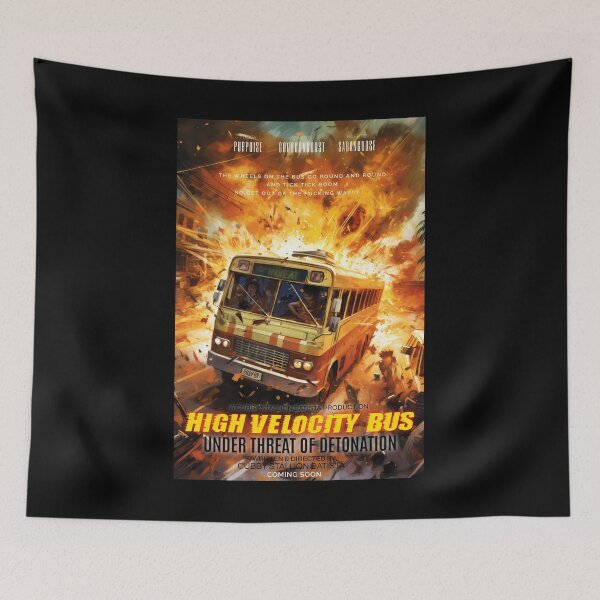 Item preview, High Velocity Bus: Under Threat designed and sold by CoolCrazyQuirky.