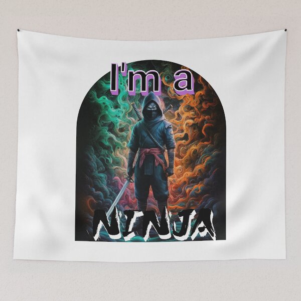 Item preview, i'm a ninja AI generated  designed and sold by JonathanP514.