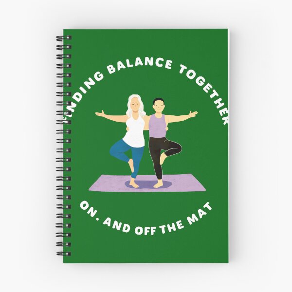 Item preview, Finding Balance Together: On and Off the Mat  designed and sold by FEBRICAST.