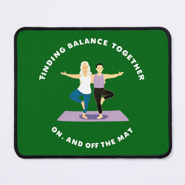 Item preview, Finding Balance Together: On and Off the Mat  designed and sold by FEBRICAST.