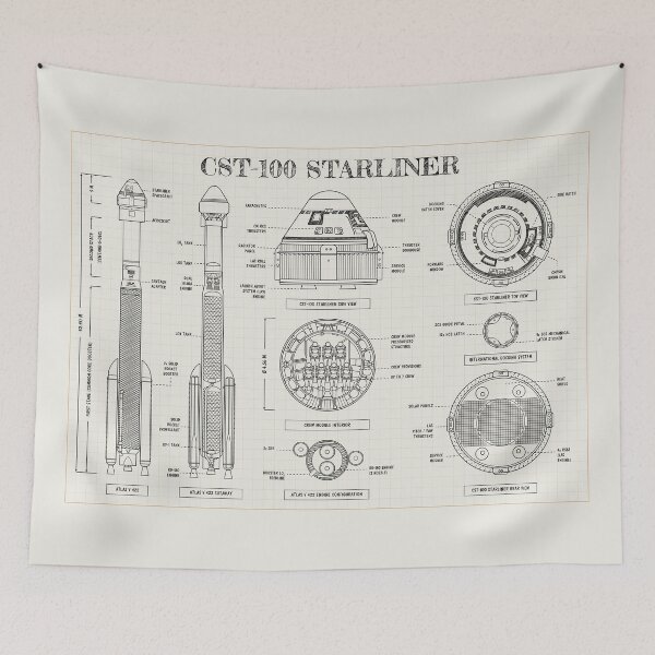 Item preview, STARLINER (Ivory Brown Grid) designed and sold by BGALAXY.