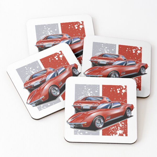 Item preview, Hand drawn art of Corvette C3 designed and sold by Petrolhead T-Shirts and Art.