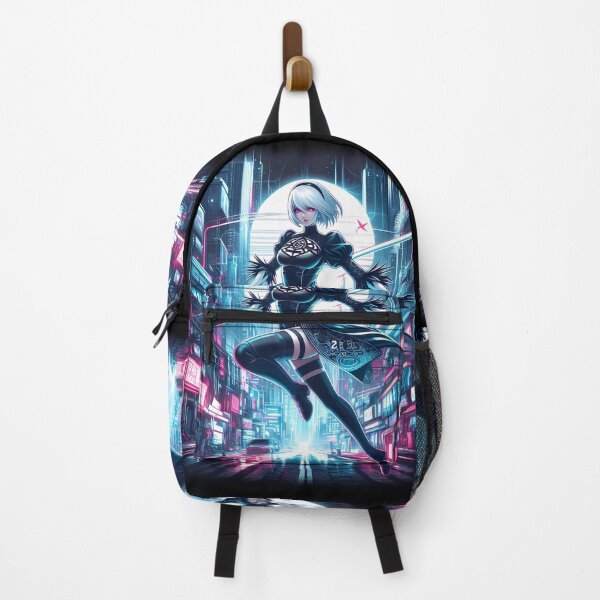 Item preview, Red Eye Yorha 2B Cyberpunk Style designed and sold by fambrostore.