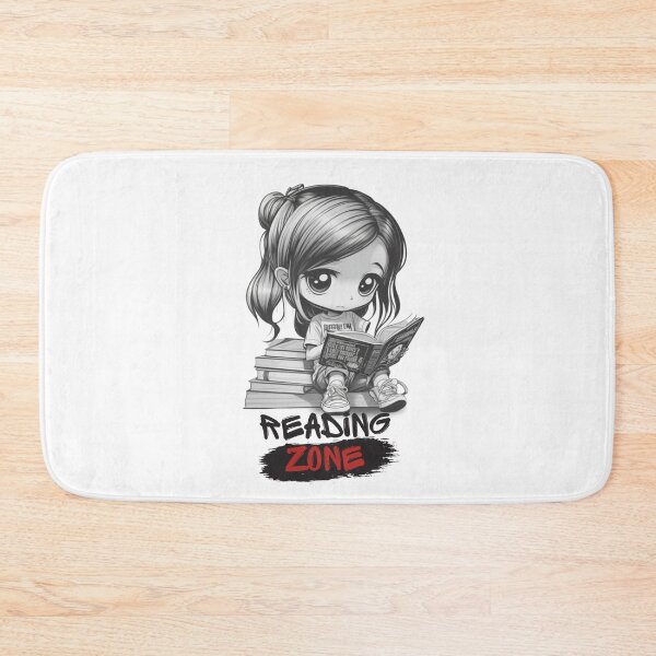 Item preview, Chibi Girl Reader &  "Reading Zone" designed and sold by MusesWhispers.