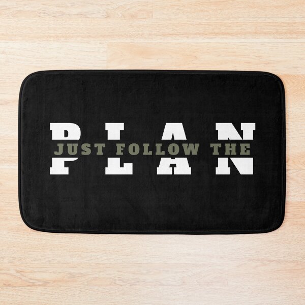Item preview, Just Follow The Plan designed and sold by TheFineShirt.