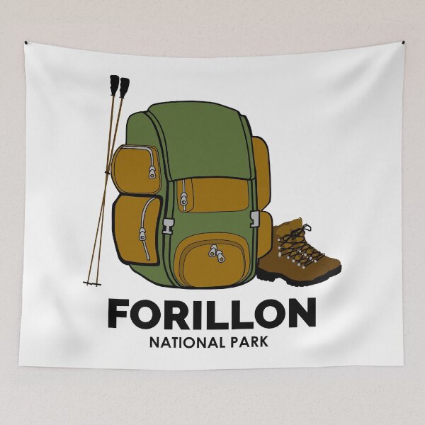 Item preview, Forillon National Park Backpack designed and sold by Esskay Designs.