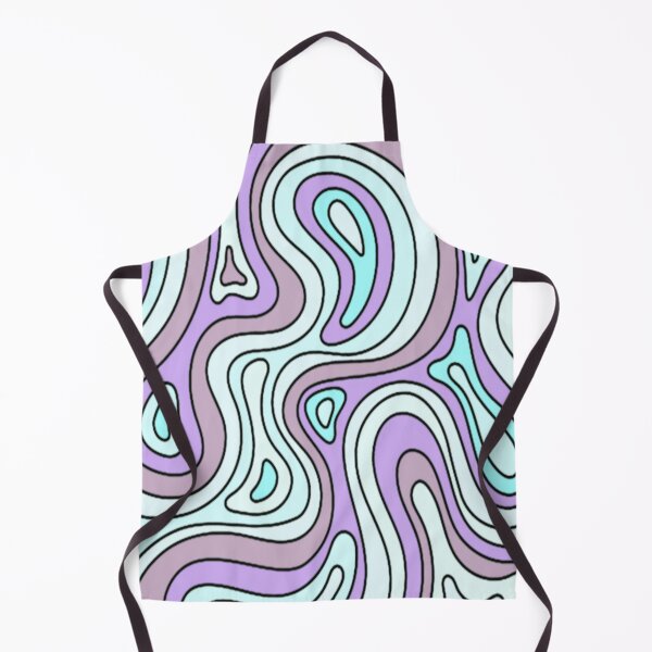 Item preview, Pastel Blue Purple Trippy Swirls designed and sold by everything4eva.