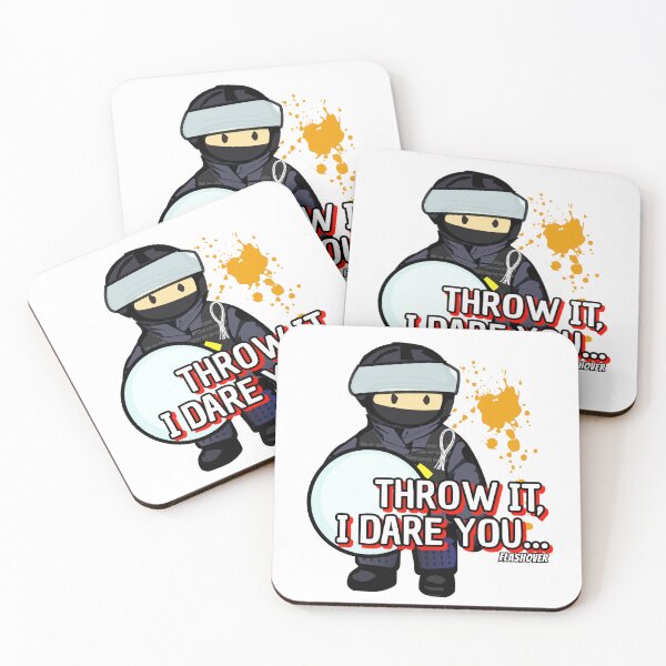Item preview, Throw it, I dare you! designed and sold by Flashover.