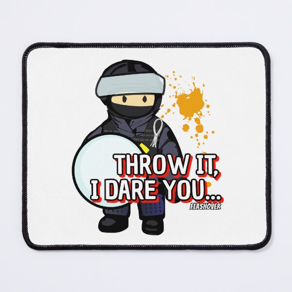 Item preview, Throw it, I dare you! designed and sold by Flashover.