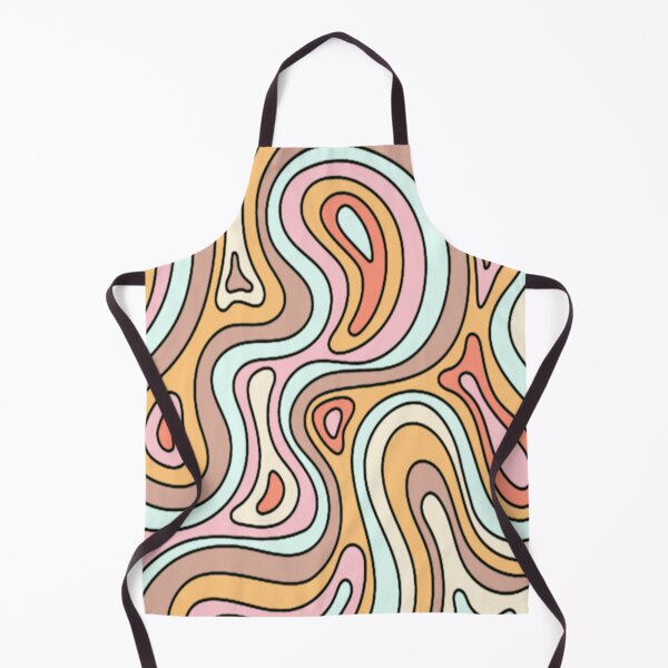 Item preview, Pastel Orange Trippy Swirls designed and sold by everything4eva.