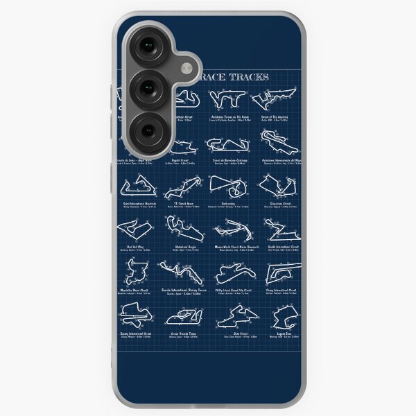 Aperçu de l'œuvre MotoGP Race Tracks (Navy Blueprint) créée et vendue par BGALAXY.