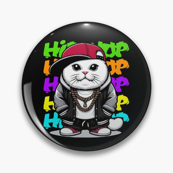 Item preview, Hip Hop Cat designed and sold by Ikibrai.