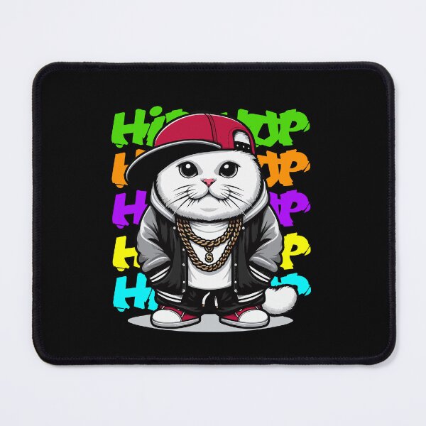Item preview, Hip Hop Cat designed and sold by Ikibrai.