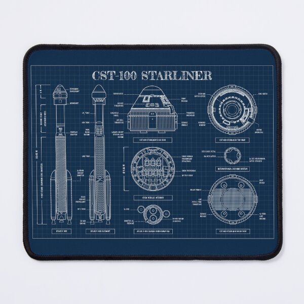 Item preview, STARLINER (Navy Blueprint) designed and sold by BGALAXY.