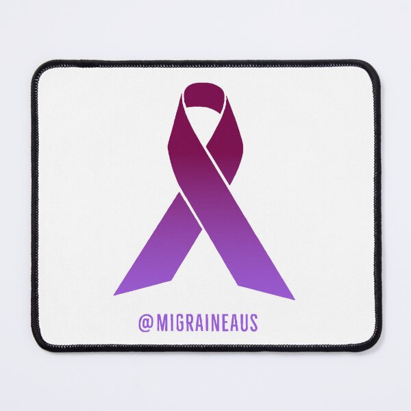 Item preview, Migraine Australia Awareness Ribbon designed and sold by Migraine Australia.