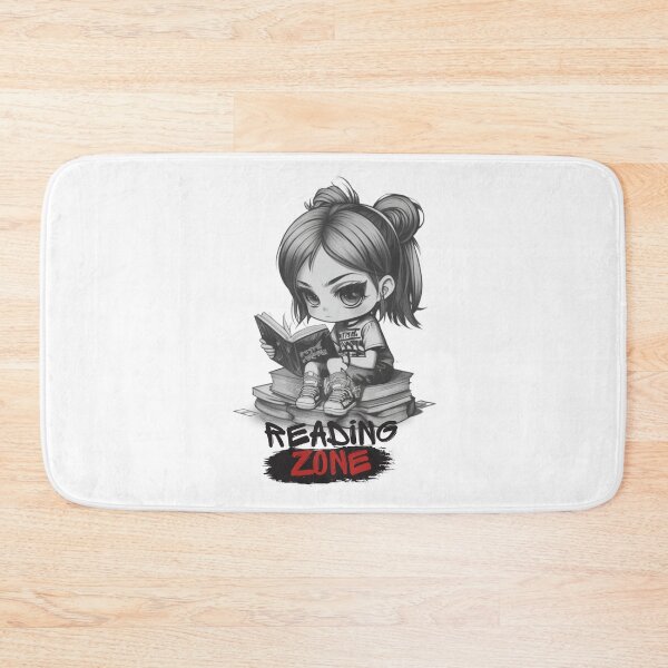 Item preview, Chibi Girl Reader &  "Reading Zone" designed and sold by MusesWhispers.