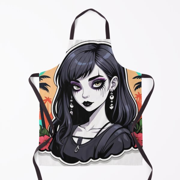 Item preview, Summer Goth Girl in the Jungle - Tropigoth designed and sold by MadnessEnvelope.