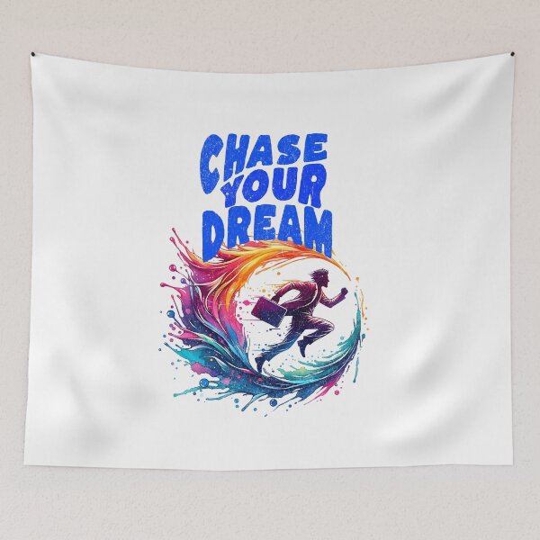 Item preview, Chase Your Dreams: The Flame of Inner Success designed and sold by 0penvimark.