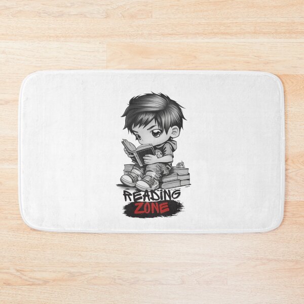 Item preview, Chibi Boy Reader &  "Reading Zone" designed and sold by MusesWhispers.