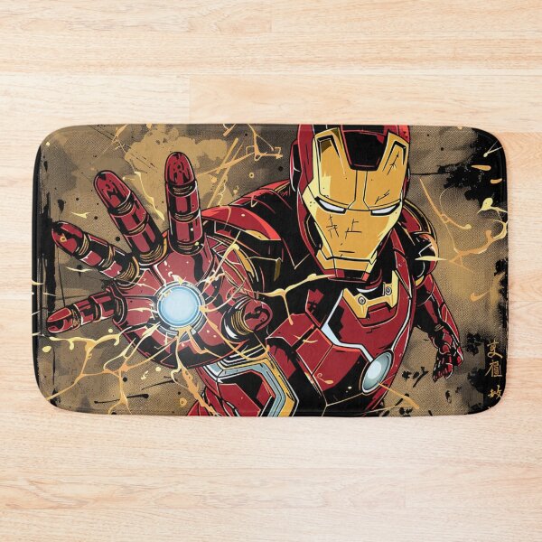 Item preview, Iron man illustration in the style of Eiichiro Oda. designed and sold by HANGLEMAN.