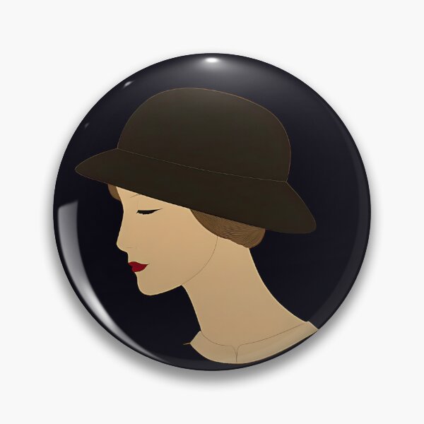 Item preview, Minimalist Modern Abstract Face: simple design art print designed and sold by DepartToArt.