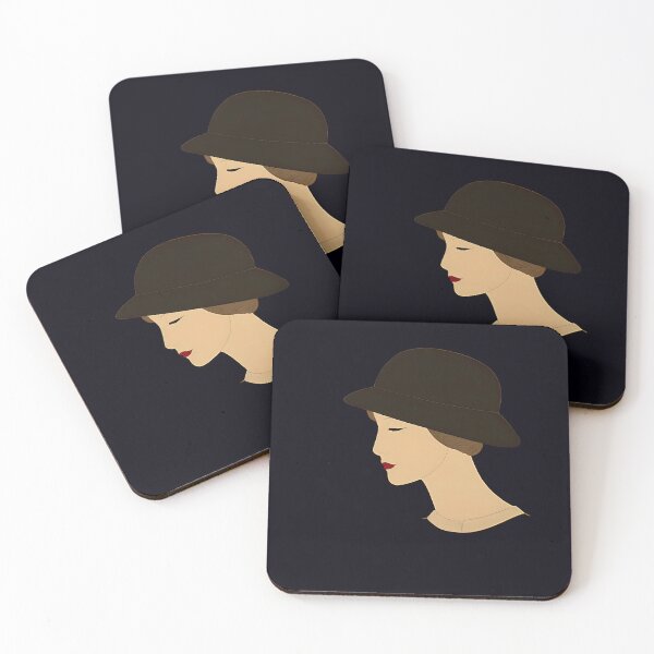 Item preview, Minimalist Modern Abstract Face: simple design art print designed and sold by DepartToArt.