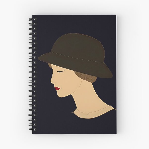Item preview, Minimalist Modern Abstract Face: simple design art print designed and sold by DepartToArt.