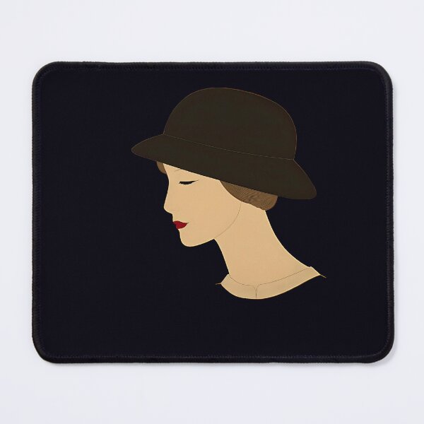 Item preview, Minimalist Modern Abstract Face: simple design art print designed and sold by DepartToArt.