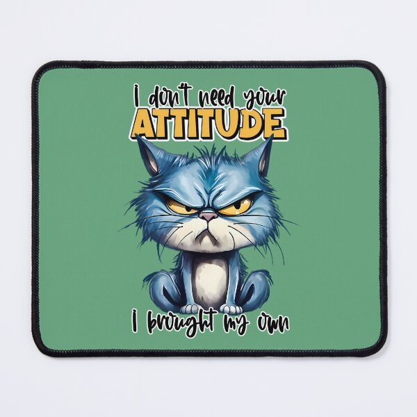 Item preview, Cat Attitude designed and sold by Smarted.
