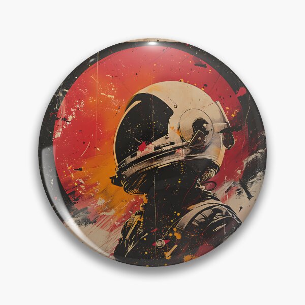 Item preview, Space Pioneer Astronaut designed and sold by cosmic-sky.