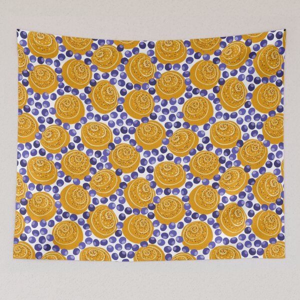 Item preview, Blueberries and Heavenly Pastries designed and sold by KeiKeiCreative.