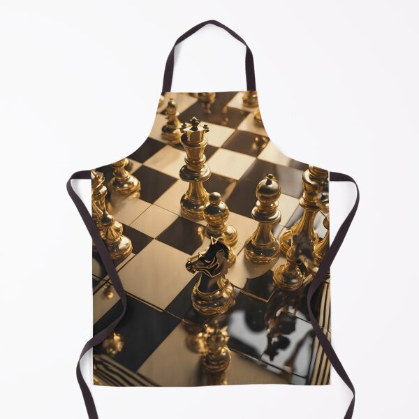 Item preview, Gold chess table. Luxury design designed and sold by icemanphotos.