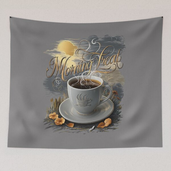 Item preview, Morning treat - Coffee shop - Coffeeology - Coffee o clock - Espresso yourself  designed and sold by JansenGS.