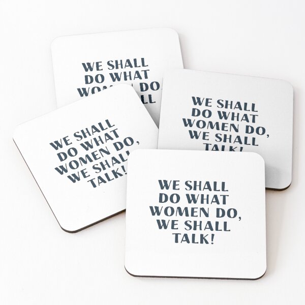 Item preview, We shall do what women do  designed and sold by Art Aesthetic.
