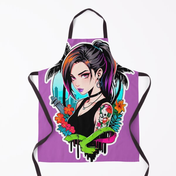 Item preview, Summer Punk Girl designed and sold by MadnessEnvelope.