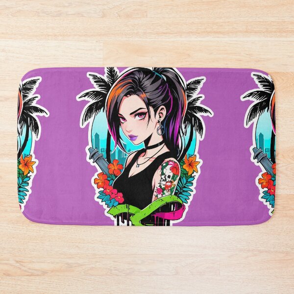 Item preview, Summer Punk Girl designed and sold by MadnessEnvelope.