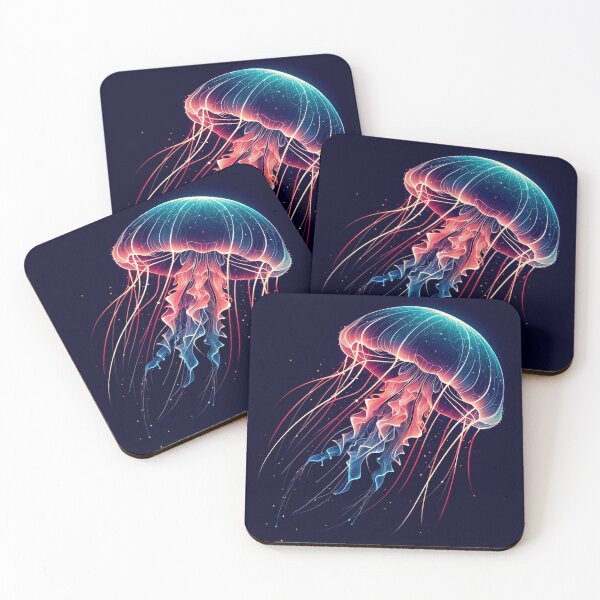 Item preview, Neon Jellyfish designed and sold by CrypRenaissance.