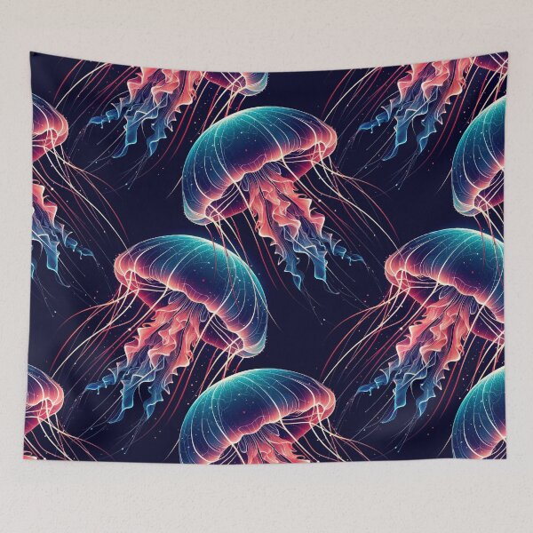 Item preview, Neon Jellyfish designed and sold by CrypRenaissance.